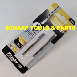 Decoupeerzaagblad Black & Decker U-aansluiting hout 50mm fijn voor scherpe bochten per 2 verpakt | X21002